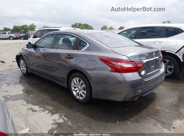 1N4AL3AP5JC267052 2018 NISSAN ALTIMA Серый Задняя левая четверть