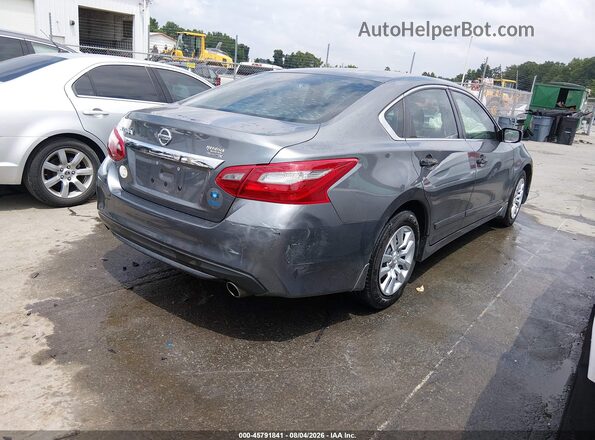 1N4AL3AP5JC267052 2018 NISSAN ALTIMA Серый Задняя правая четверть