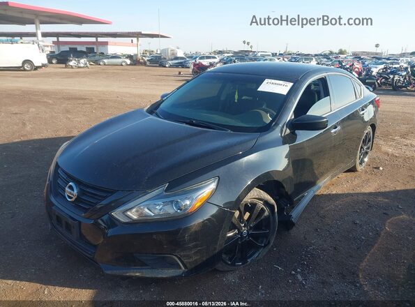 1N4AL3AP5JC287365 2018 NISSAN ALTIMA Черный Передняя левая четверть