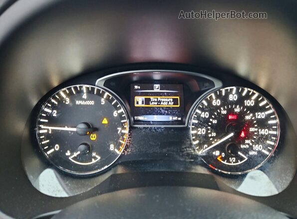 1N4AL3AP5JC287656 2018 NISSAN ALTIMA Black Vista del cuadro de instrumentos