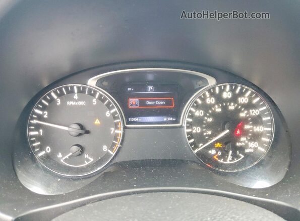 1N4AL3AP5JC299709 2018 NISSAN ALTIMA Silver Вид щитка приладів