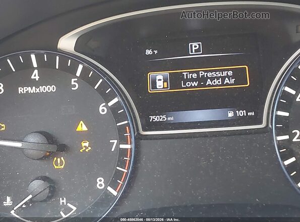 1N4AL3AP6GC124622 2016 NISSAN ALTIMA Черный Вид задних сидений