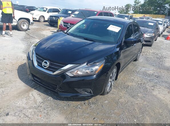 1N4AL3AP6GC124622 2016 NISSAN ALTIMA Черный Передняя левая четверть