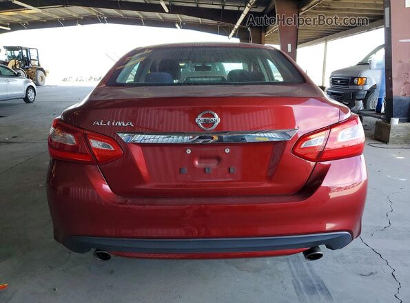 1N4AL3AP6GC143090 2016 NISSAN ALTIMA Red Вид щитка приладів