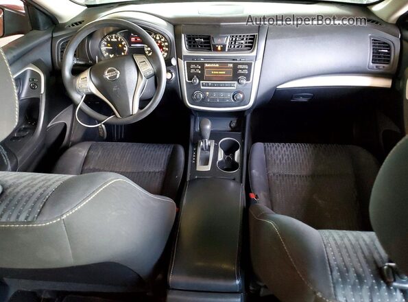 1N4AL3AP6GC143090 2016 NISSAN ALTIMA Red Панорамний вид салону 360°