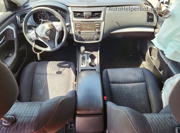 1N4AL3AP6GC166613 2016 NISSAN ALTIMA Black წინა პანელის ხედი