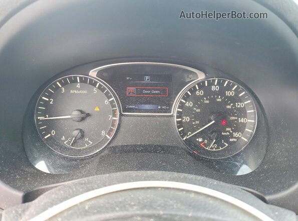 1N4AL3AP6GC186215 2016 NISSAN ALTIMA Silver ხელსაწყოთა პანელის ხედი