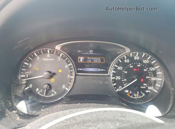 1N4AL3AP6GC213607 2016 NISSAN ALTIMA White Vista del cuadro de instrumentos