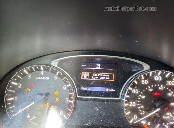 1N4AL3AP6GC219181 2016 NISSAN ALTIMA Red Instrument cluster view