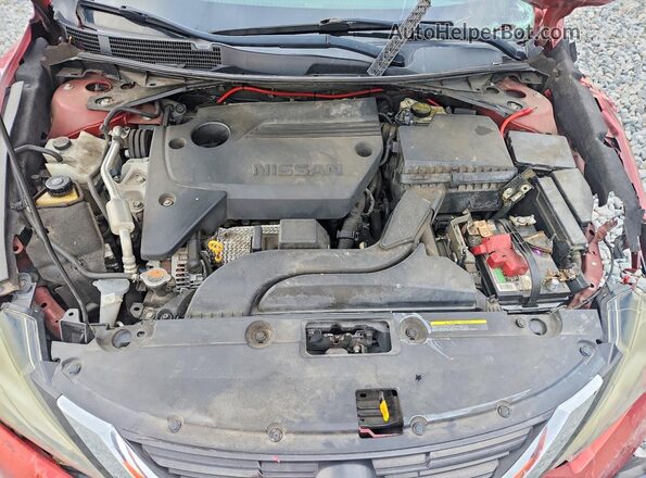 1N4AL3AP6GC219181 2016 NISSAN ALTIMA Red Rear interior view