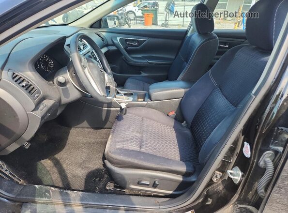 1N4AL3AP6GC224235 2016 NISSAN ALTIMA Black Вид салону спереду