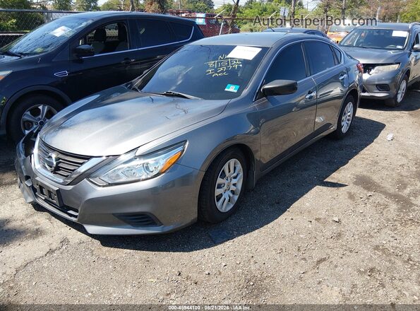 1N4AL3AP6GC284337 2016 NISSAN ALTIMA Серый Передняя левая четверть