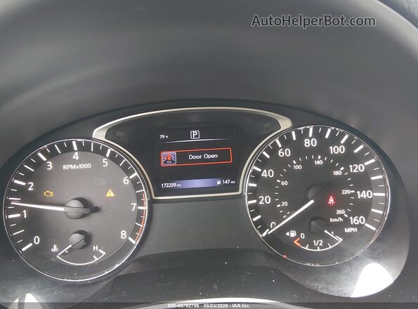 1N4AL3AP6GN327451 2016 NISSAN ALTIMA Silver Widok tylnych siedzeń