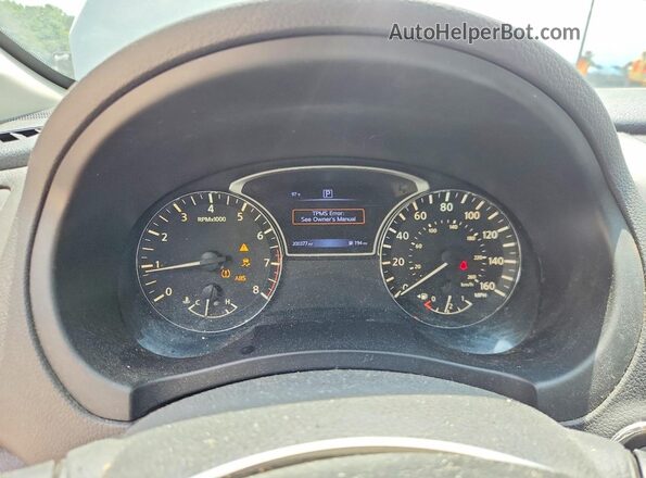 1N4AL3AP6GN331063 2016 NISSAN ALTIMA Gray Вид щитка приладів