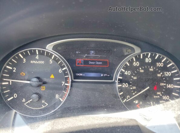 1N4AL3AP6GN390856 2016 NISSAN ALTIMA Silver ხელსაწყოთა პანელის ხედი