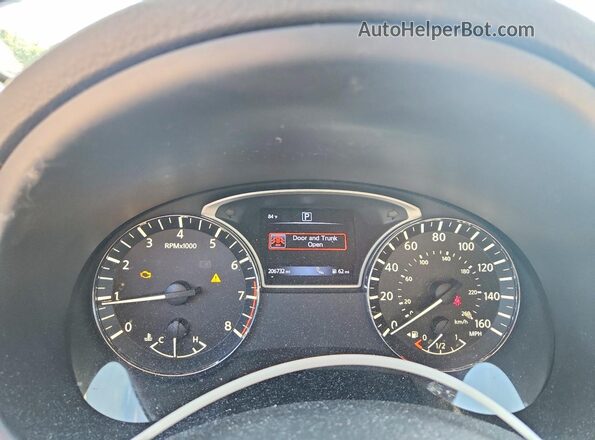 1N4AL3AP6HC115078 2017 NISSAN ALTIMA Gray Instrument cluster view