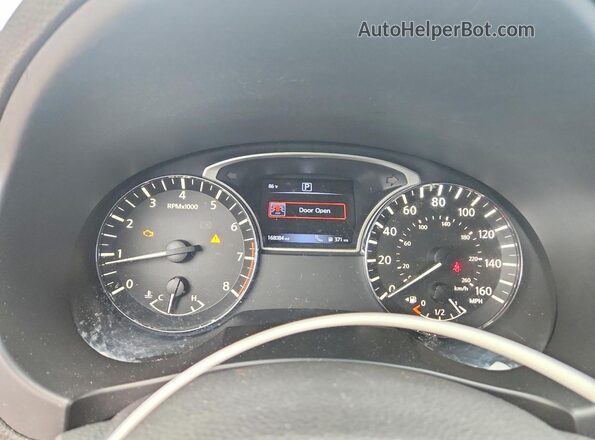 1N4AL3AP6HC119258 2017 NISSAN ALTIMA Black Vista del cuadro de instrumentos