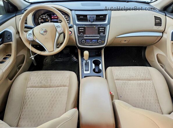 1N4AL3AP6HC124170 2017 NISSAN ALTIMA White Առջևի վահանակի տեսք