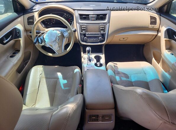 1N4AL3AP6HC129840 2017 NISSAN ALTIMA Черный Вид панели приборов