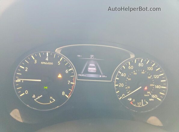 1N4AL3AP6HC188726 2017 NISSAN ALTIMA Gray Вид щитка приладів