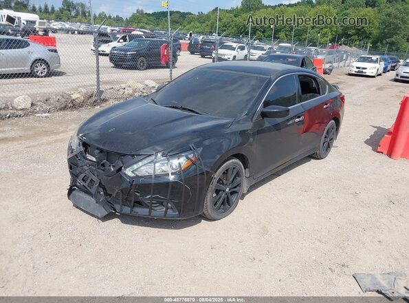 1N4AL3AP6HC202592 2017 NISSAN ALTIMA Black Przód lewy