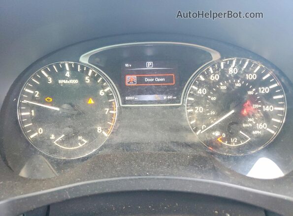 1N4AL3AP6HC202642 2017 NISSAN ALTIMA Серый Вид щитка приборов