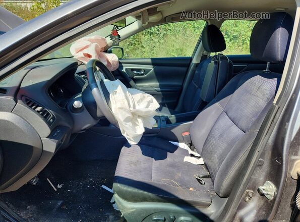 1N4AL3AP6HC238752 2017 NISSAN ALTIMA Серебряный Вид салона спереди