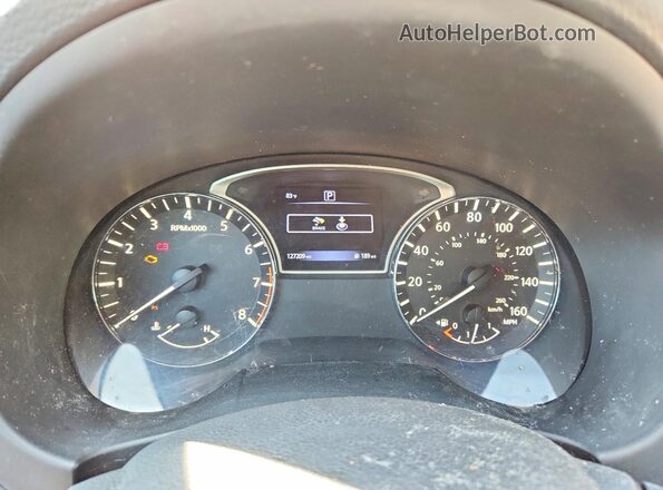1N4AL3AP6HC238752 2017 NISSAN ALTIMA Серебряный Вид щитка приборов