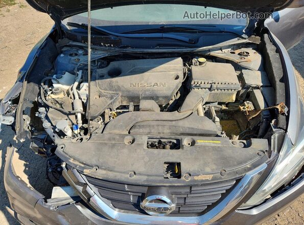 1N4AL3AP6HC238752 2017 NISSAN ALTIMA Серебряный Вид задней части салона