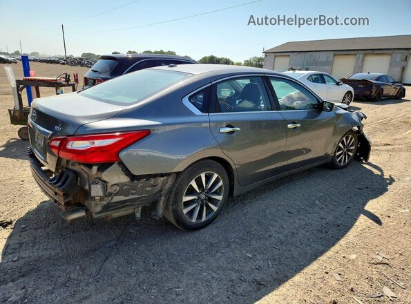 1N4AL3AP6HC238752 2017 NISSAN ALTIMA Серебряный Задняя правая четверть