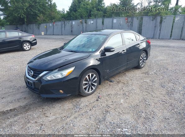 1N4AL3AP6HC260458 2017 NISSAN ALTIMA Black წინა მარცხენა ხედი სამი მეოთხედიდან
