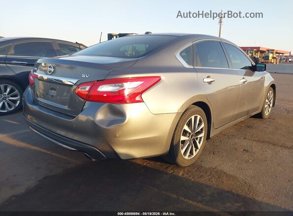 1N4AL3AP6HC260847 2017 NISSAN ALTIMA Серый Задняя правая четверть