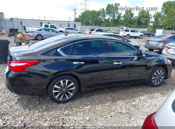 1N4AL3AP6HC264140 2017 NISSAN ALTIMA Black Widok wnętrza z tyłu
