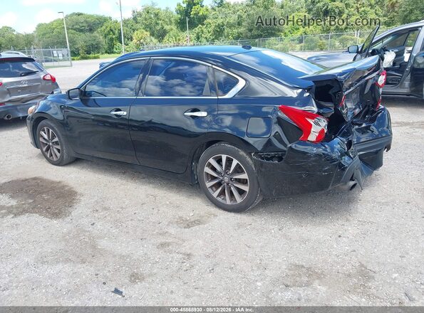 1N4AL3AP6HC292472 2017 NISSAN ALTIMA Черный Задняя левая четверть