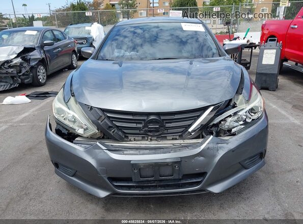 1N4AL3AP6HN323093 2017 NISSAN ALTIMA Gray Widok zestawu wskaźników