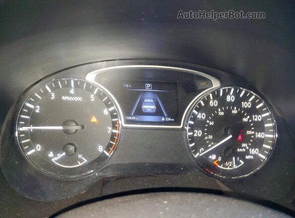 1N4AL3AP6HN334367 2017 NISSAN ALTIMA White ხელსაწყოთა პანელის ხედი