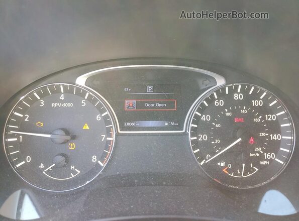 1N4AL3AP6HN334613 2017 NISSAN ALTIMA Gray ხელსაწყოთა პანელის ხედი