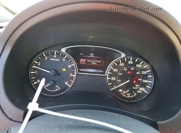 1N4AL3AP6HN338547 2017 NISSAN ALTIMA Gray Widok zestawu wskaźników