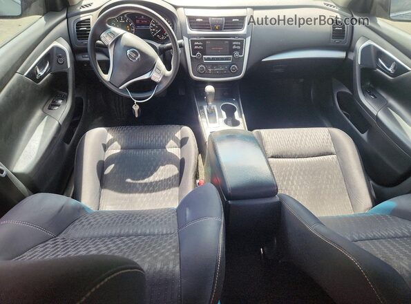 1N4AL3AP6HN354098 2017 NISSAN ALTIMA Серый Вид панели приборов