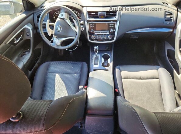 1N4AL3AP6JC120075 2018 NISSAN ALTIMA Black წინა პანელის ხედი