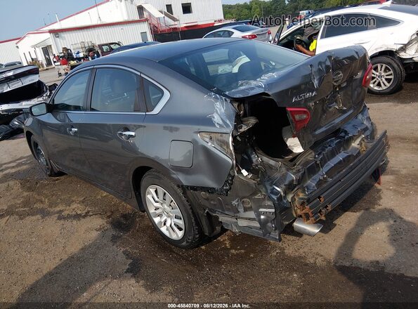 1N4AL3AP6JC135031 2018 NISSAN ALTIMA Серый Задняя левая четверть