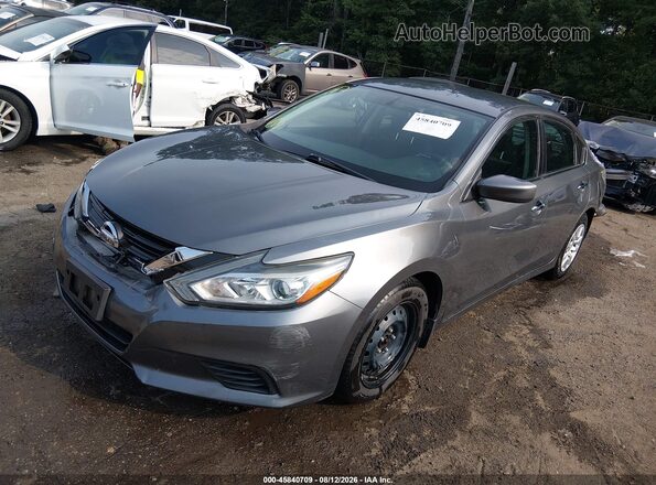 1N4AL3AP6JC135031 2018 NISSAN ALTIMA Серый Передняя левая четверть