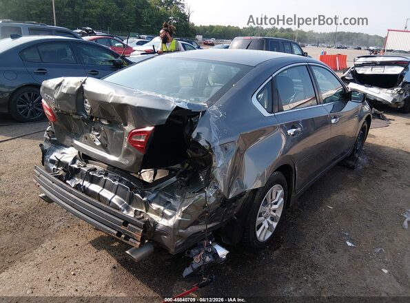 1N4AL3AP6JC135031 2018 NISSAN ALTIMA Серый Задняя правая четверть
