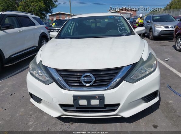 1N4AL3AP6JC161029 2018 NISSAN ALTIMA Белый Вид спереди
