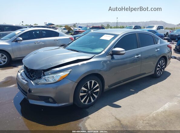 1N4AL3AP6JC189073 2018 NISSAN ALTIMA Gray Передня ліва чверть