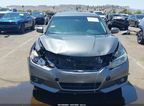 1N4AL3AP6JC189073 2018 NISSAN ALTIMA Gray Вид щитка приладів