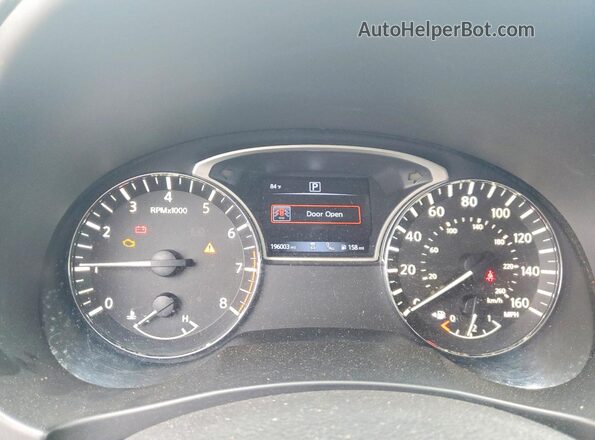 1N4AL3AP6JC190031 2018 NISSAN ALTIMA Silver Вид щитка приладів