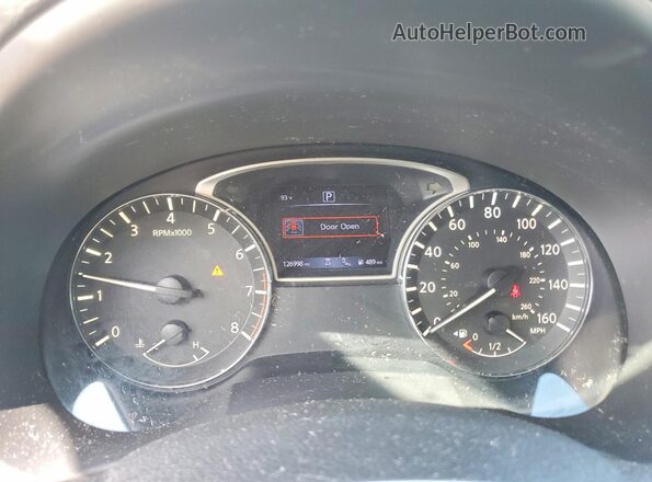 1N4AL3AP6JC201531 2018 NISSAN ALTIMA Silver Instrument cluster view