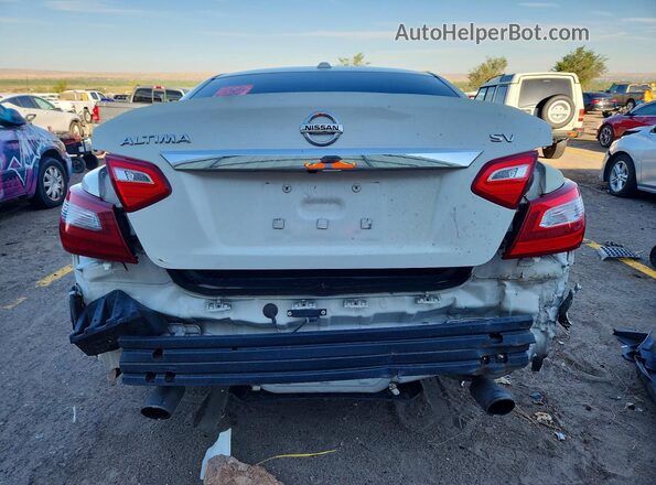 1N4AL3AP6JC214635 2018 NISSAN ALTIMA White Widok z tyłu