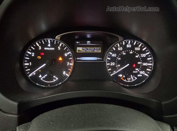 1N4AL3AP6JC223917 2018 NISSAN ALTIMA White Вид щитка приладів